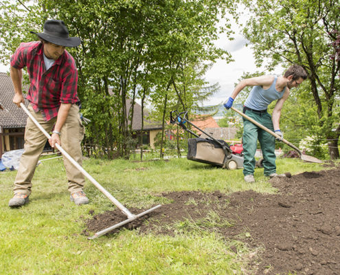 AuftragArbeit sie erhalten durch uns Unterstützung in allen Bereichen der Gratenpflege.
